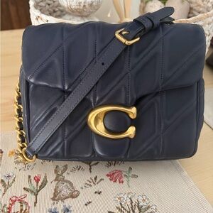 Coach Times Square Tabby Shoulder Bag With Quilting 17